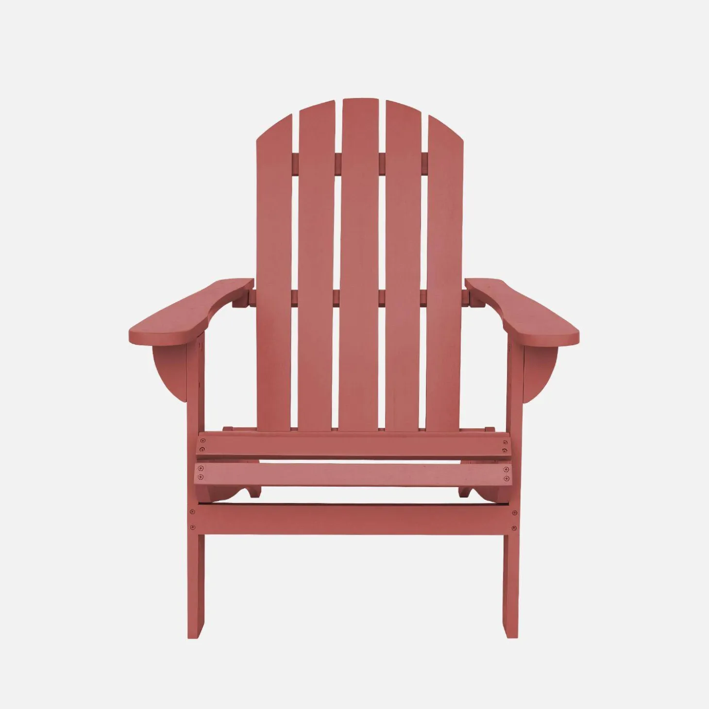 Sillón de madera de acacia con reposabrazos