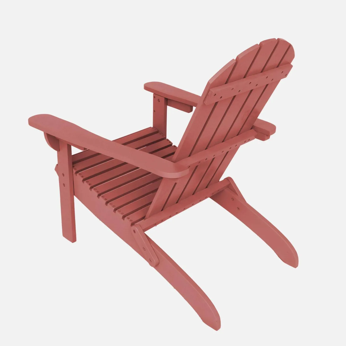 Sillón de madera de acacia con reposabrazos
