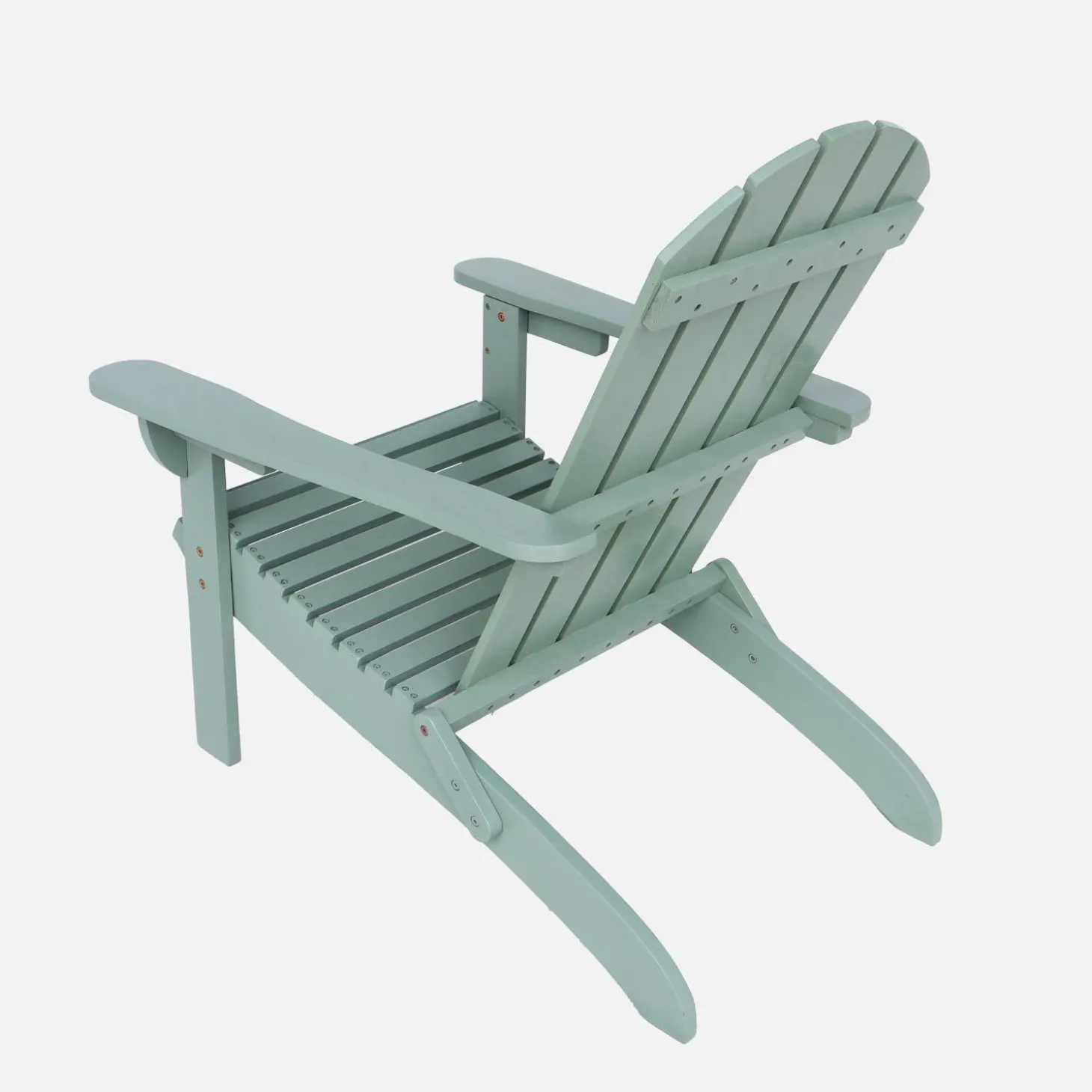 Sillón de madera de acacia con reposabrazos