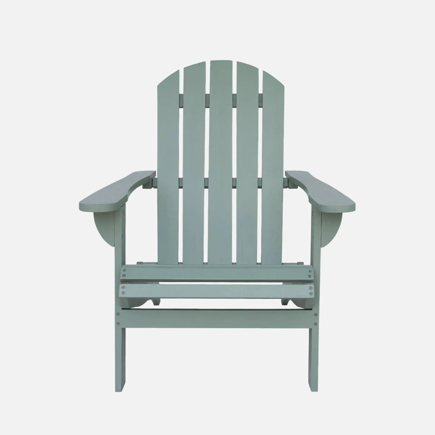 Sillón de madera de acacia con reposabrazos