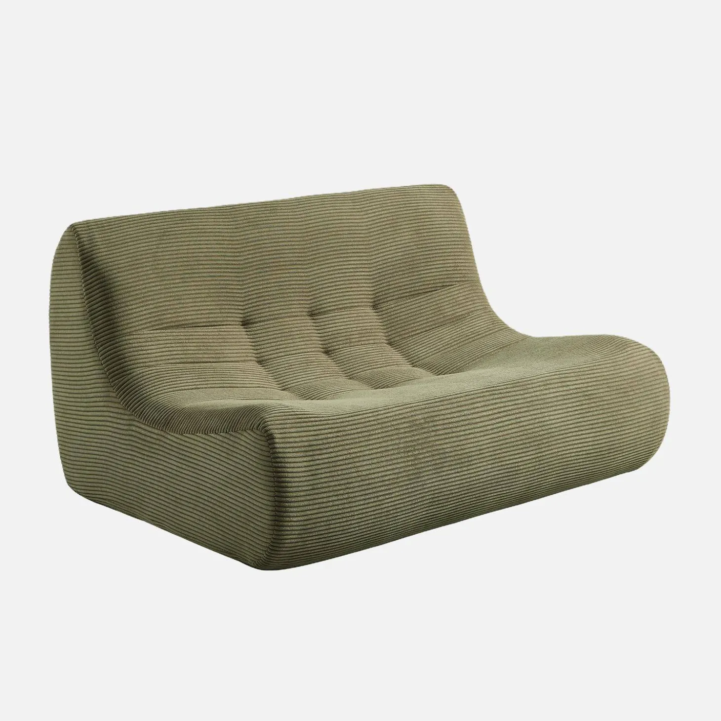 Sillón de pana gruesa, 2 plazas