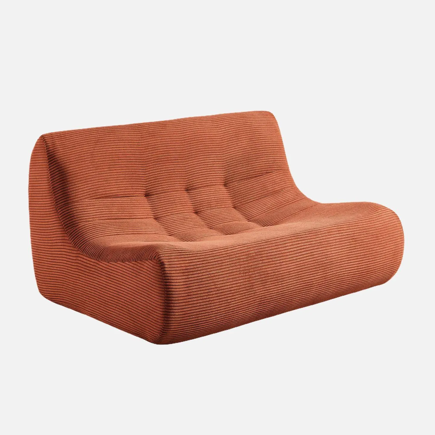 Sillón de pana gruesa, 2 plazas