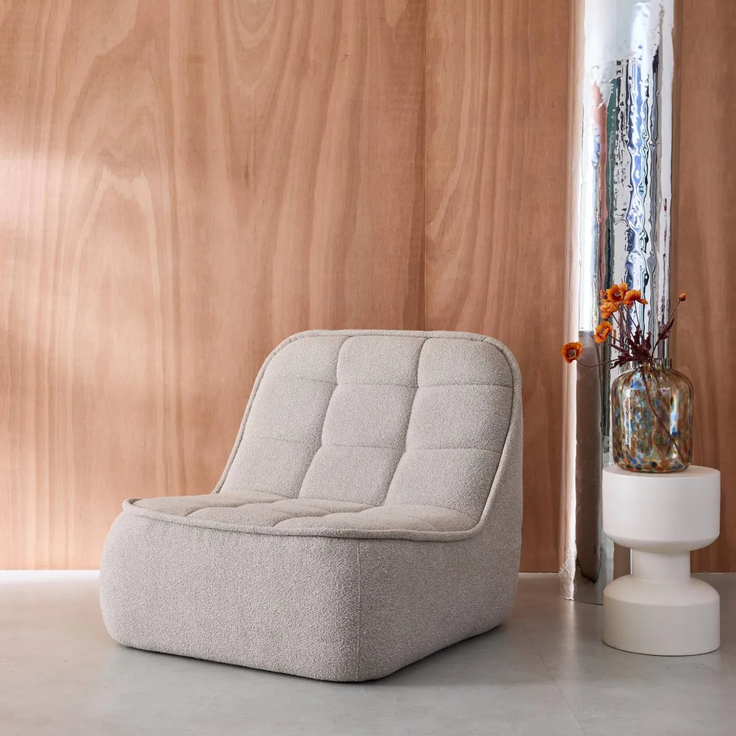 Sillón en borreguito