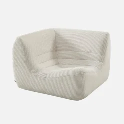 Sillón esquinero de pana