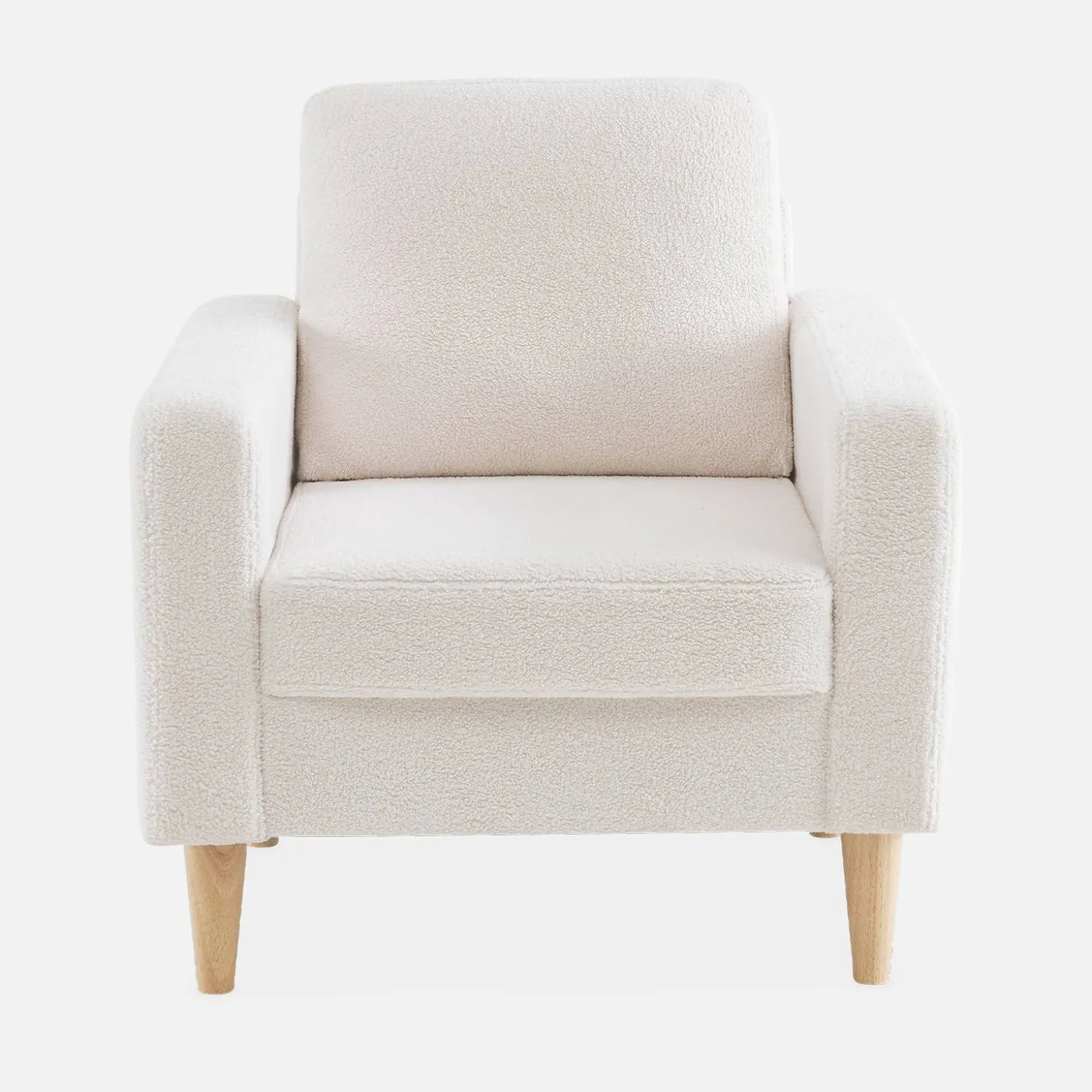 Sillón estilo escandinavo de borreguito