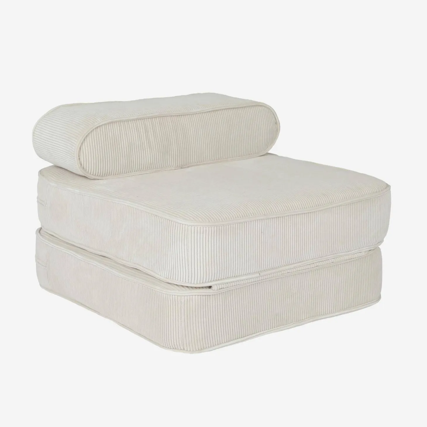Sillón infantil de pana desplegable
