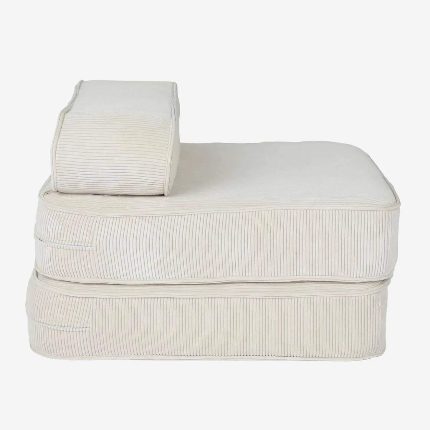 Sillón infantil de pana desplegable