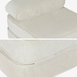 Sillón infantil de pana desplegable