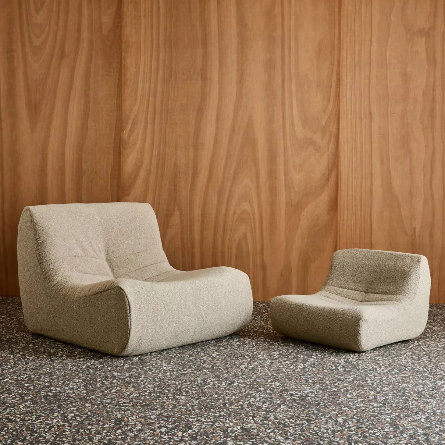 Sillón infantil de una plaza con tejido borreguito texturizado, 1 plaza