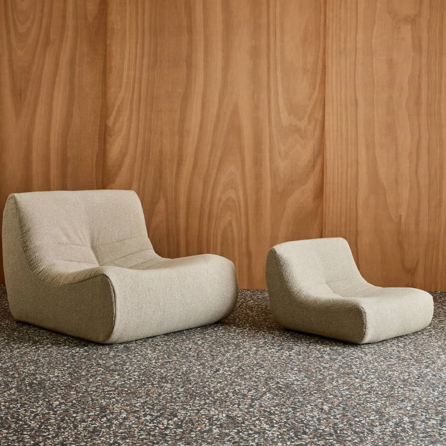 Sillón infantil de una plaza con tejido borreguito texturizado, 1 plaza