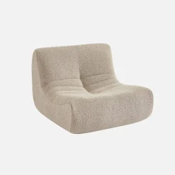 Sillón infantil de una plaza con tejido borreguito texturizado, 1 plaza
