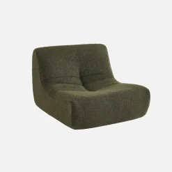 Sillón infantil de una plaza con tejido borreguito texturizado, 1 plaza