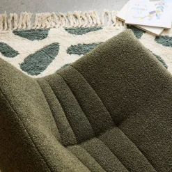 Sillón infantil de una plaza con tejido borreguito texturizado, 1 plaza
