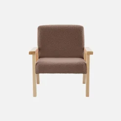 Sillón infantil estilo escandinavo de madera de hevea