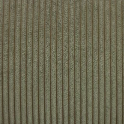Sillón vintage de pana con estructura cromada