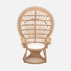 Sillón vintage de ratán