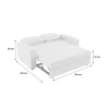 Sofá cama borreguito, 2 plazas