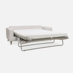 Sofá cama con colchón de 12cm, 3 plazas