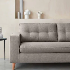 Sofá cama con colchón de 12cm, 3 plazas