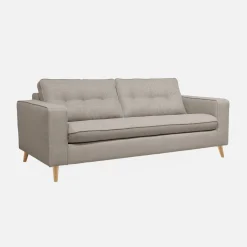 Sofá cama con colchón de 12cm, 3 plazas