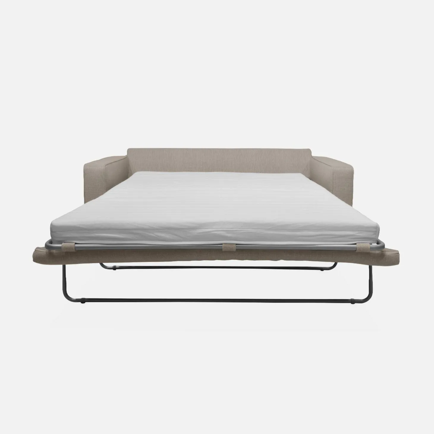 Sofá cama con colchón de 12cm, 3 plazas