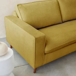 Sofá cama con colchón de 12cm, 3 plazas