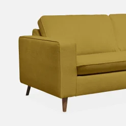 Sofá cama con colchón de 12cm, 3 plazas