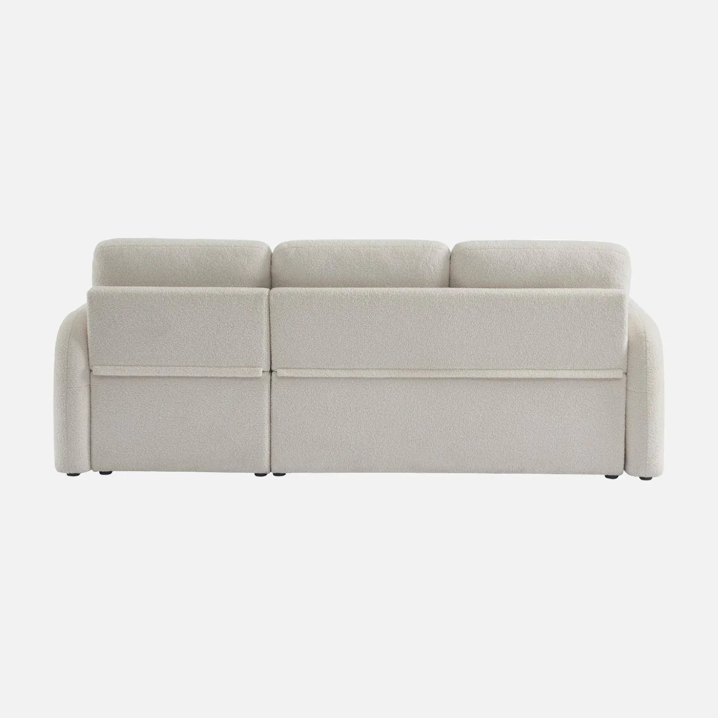 Sofá cama de borreguito, 3 plazas