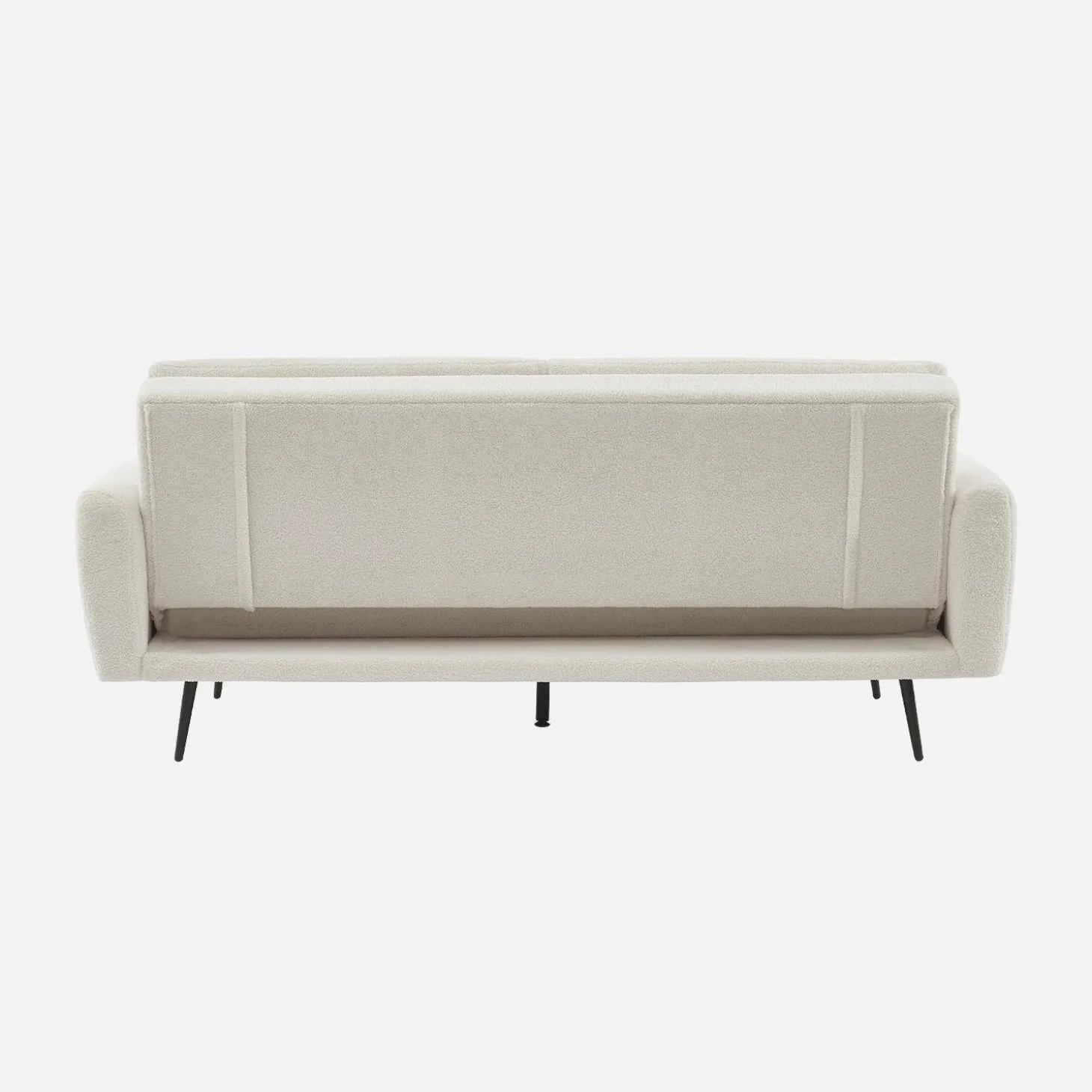 Sofá cama de borreguito, 3 plazas