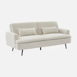 Sofá cama de borreguito, 3 plazas