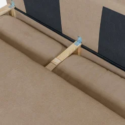 Sofá cama de chenilla, 3 plazas