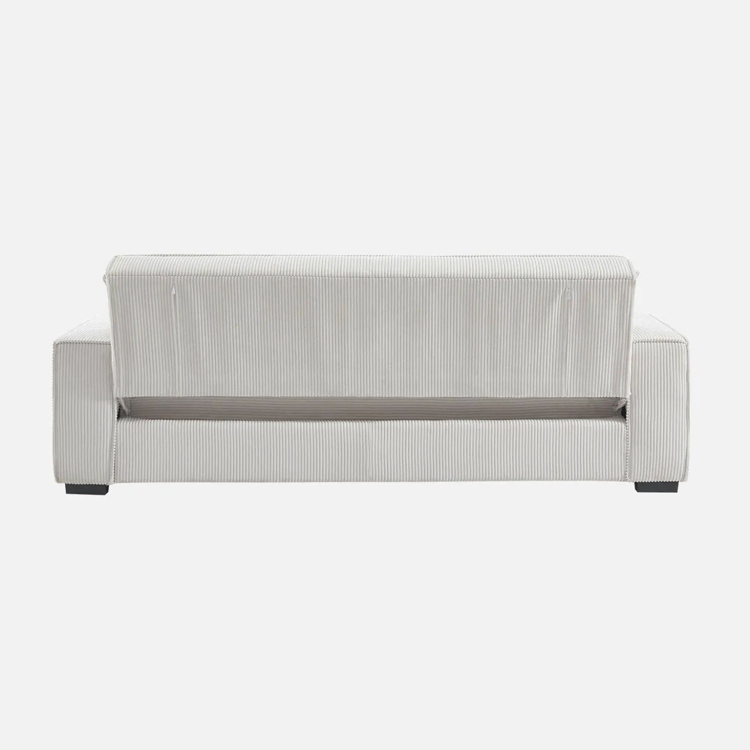 Sofá cama de pana, 3 plazas