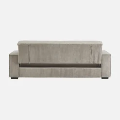Sofá cama de pana, 3 plazas