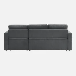 Sofá cama de pana, 3 plazas