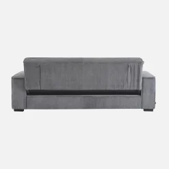 Sofá cama de pana, 3 plazas
