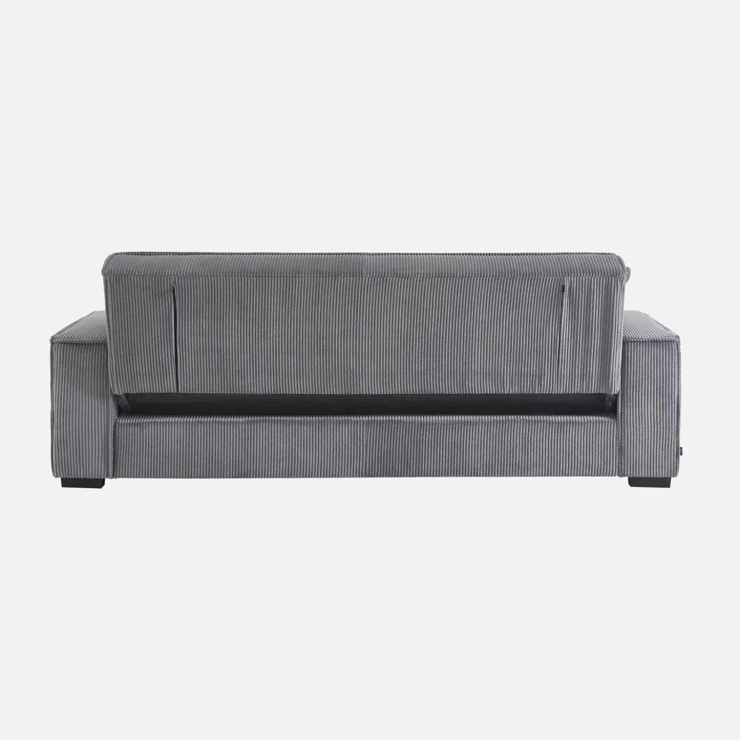 Sofá cama de pana, 3 plazas