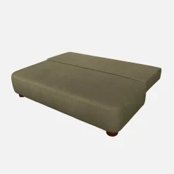 Sofá cama de terciopelo de pana, 3 plazas