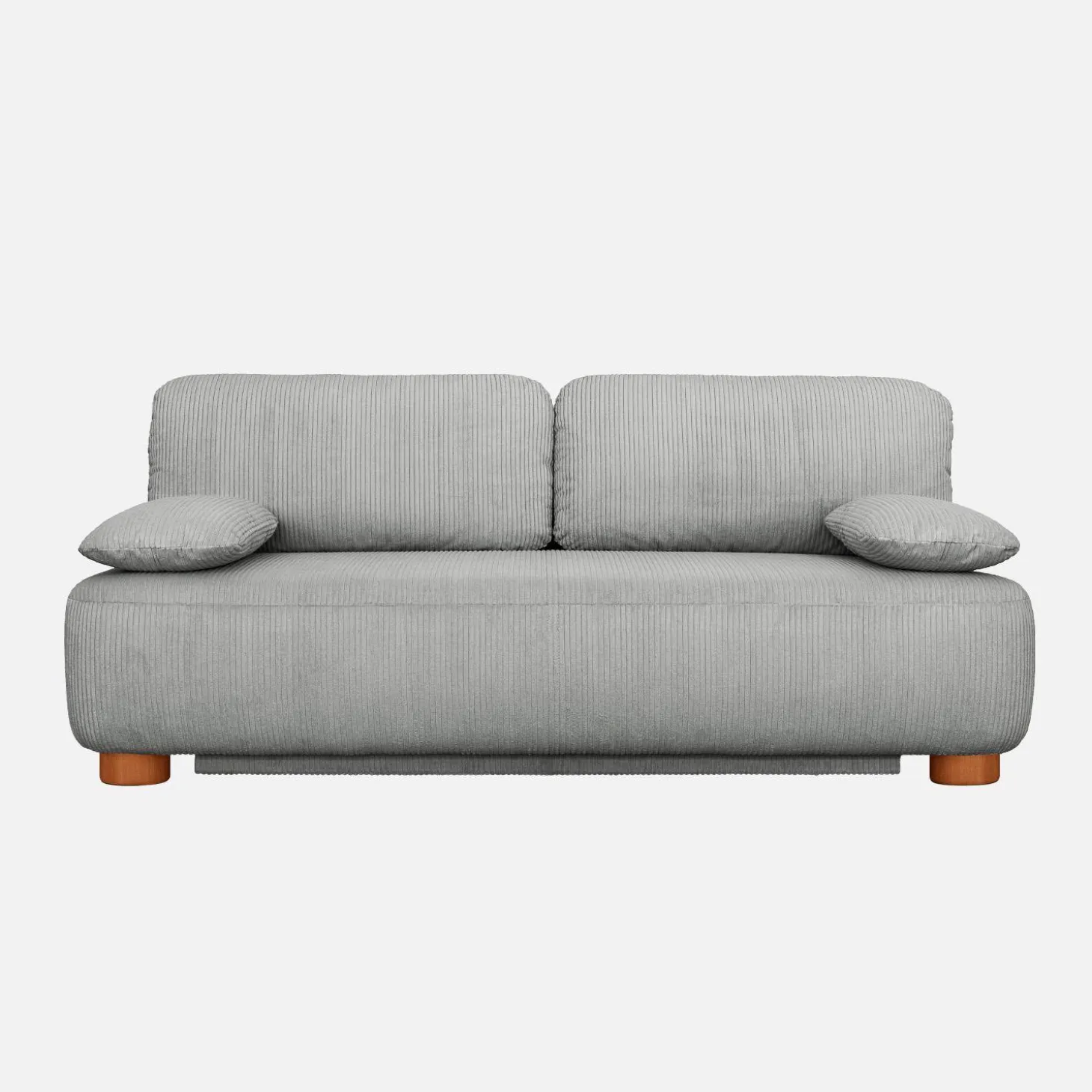 Sofá cama de terciopelo de pana, 3 plazas