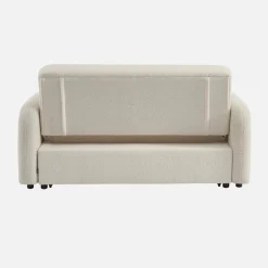 Sofá cama en borreguito de 2 plazas