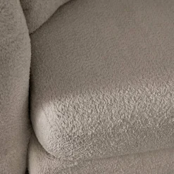 Sofá cama en borreguito texturizado, 3 plazas