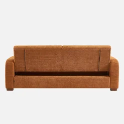 Sofá cama en tejido tela lisa de 3 plazas