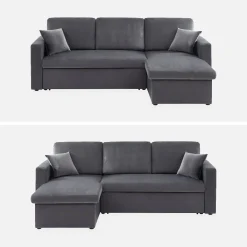 Sofá cama esquinero 3 plazas