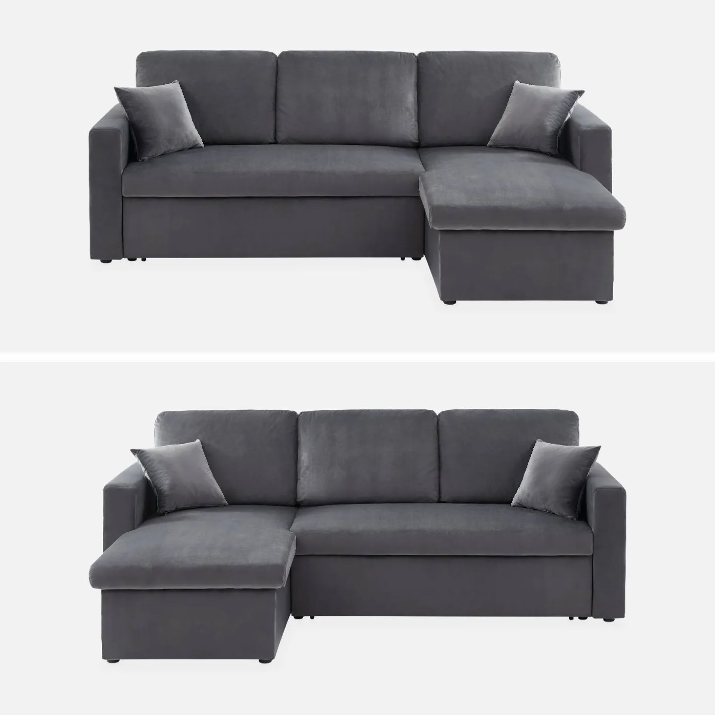 Sofá cama esquinero 3 plazas