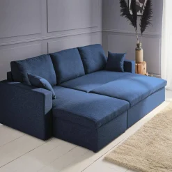 Sofá cama esquinero, 3 plazas