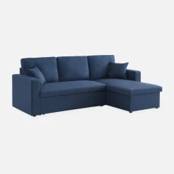 Sofá cama esquinero, 3 plazas