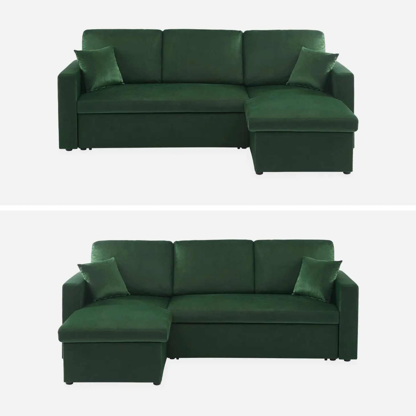 Sofá cama esquinero 3 plazas