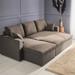 Sofá cama esquinero, 3 plazas