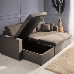 Sofá cama esquinero, 3 plazas