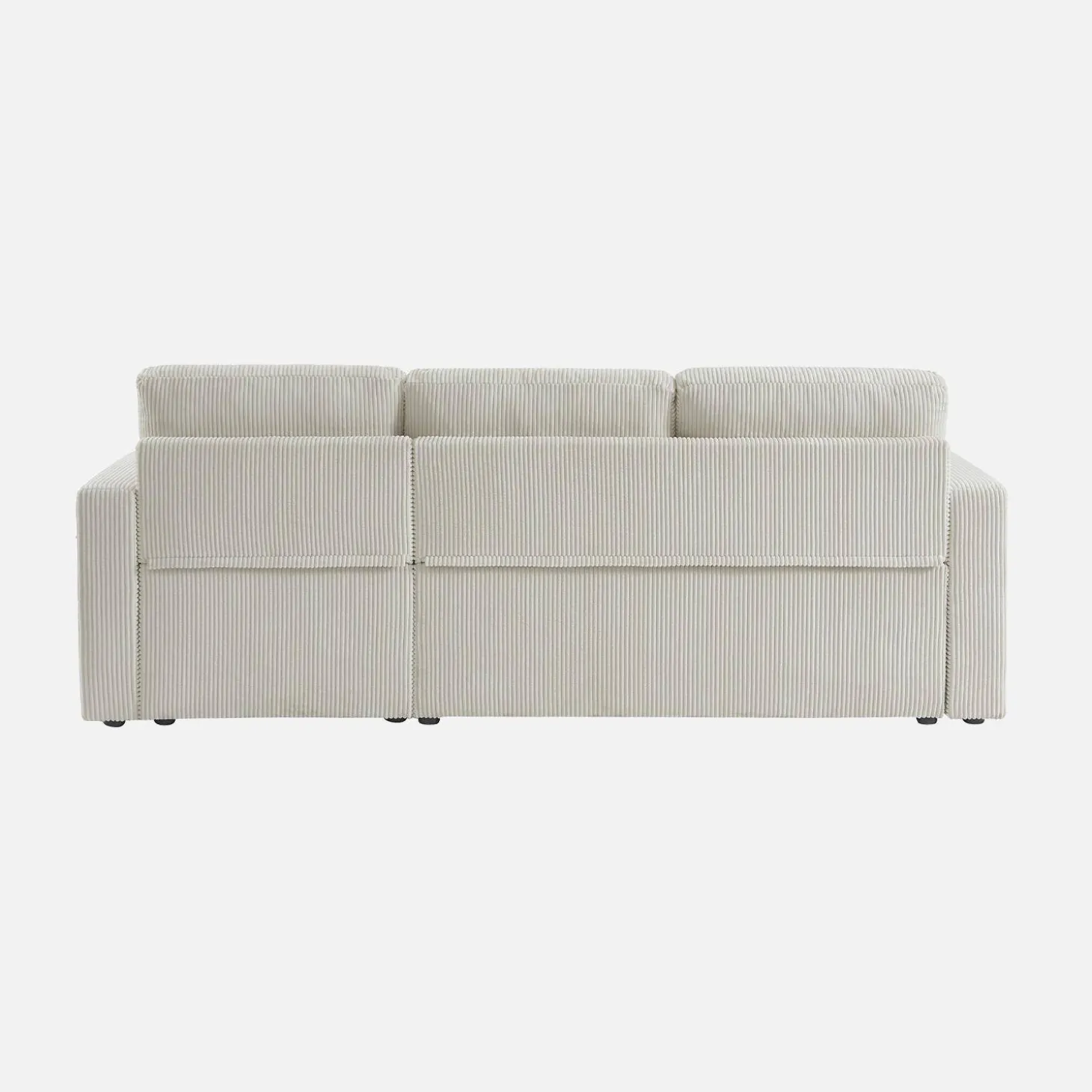 Sofá cama esquinero reversible, 3 plazas