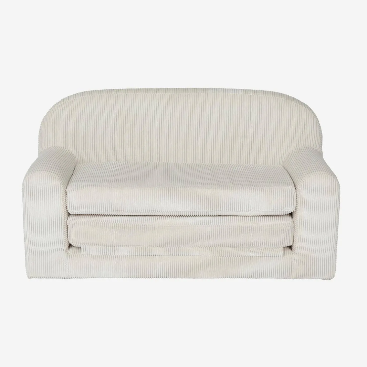 Sofá cama infantil de pana desplegable